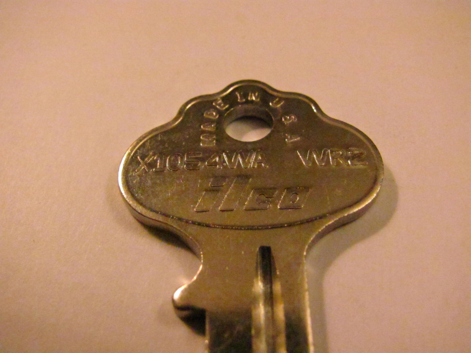 Weiser - "Ilco" Nickel Plated "Single Sided" Key Blanks - (X1054WA / WR2)