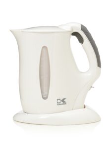 kalorik cordless jug kettle, white, 57-oz.