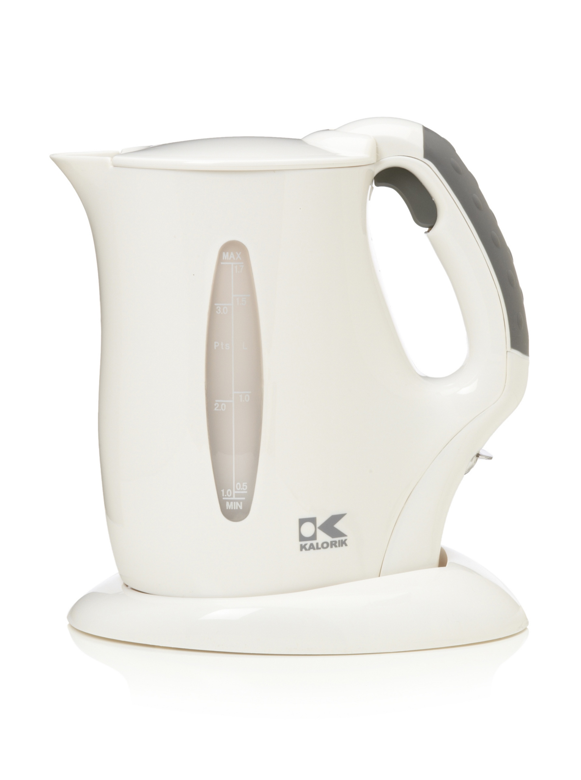 Kalorik Cordless Jug Kettle, White, 57-Oz.