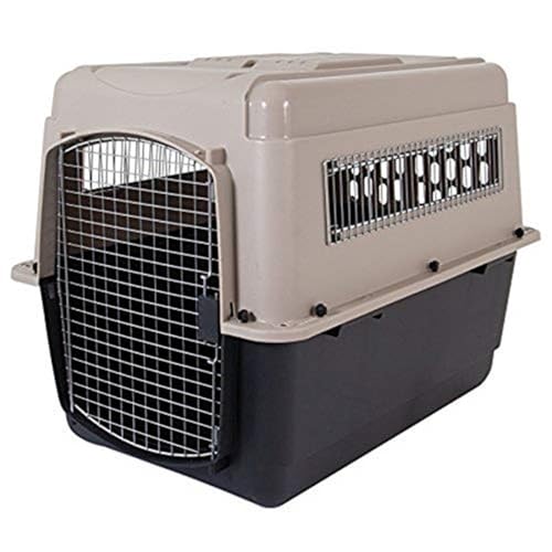 Petmate Ultra Vari Dog Kennel for Medium to Large Dogs (Durable, Heavy Duty Dog Travel Crate, Made with Recycled Materials, 36 in. Long) 50 to 70 lbs, Made in USA