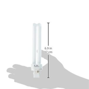 GE Lighting 97606 CFL 26W Plug In 2 Pin Double Biax Compact Fluorescent Replacement Bulb