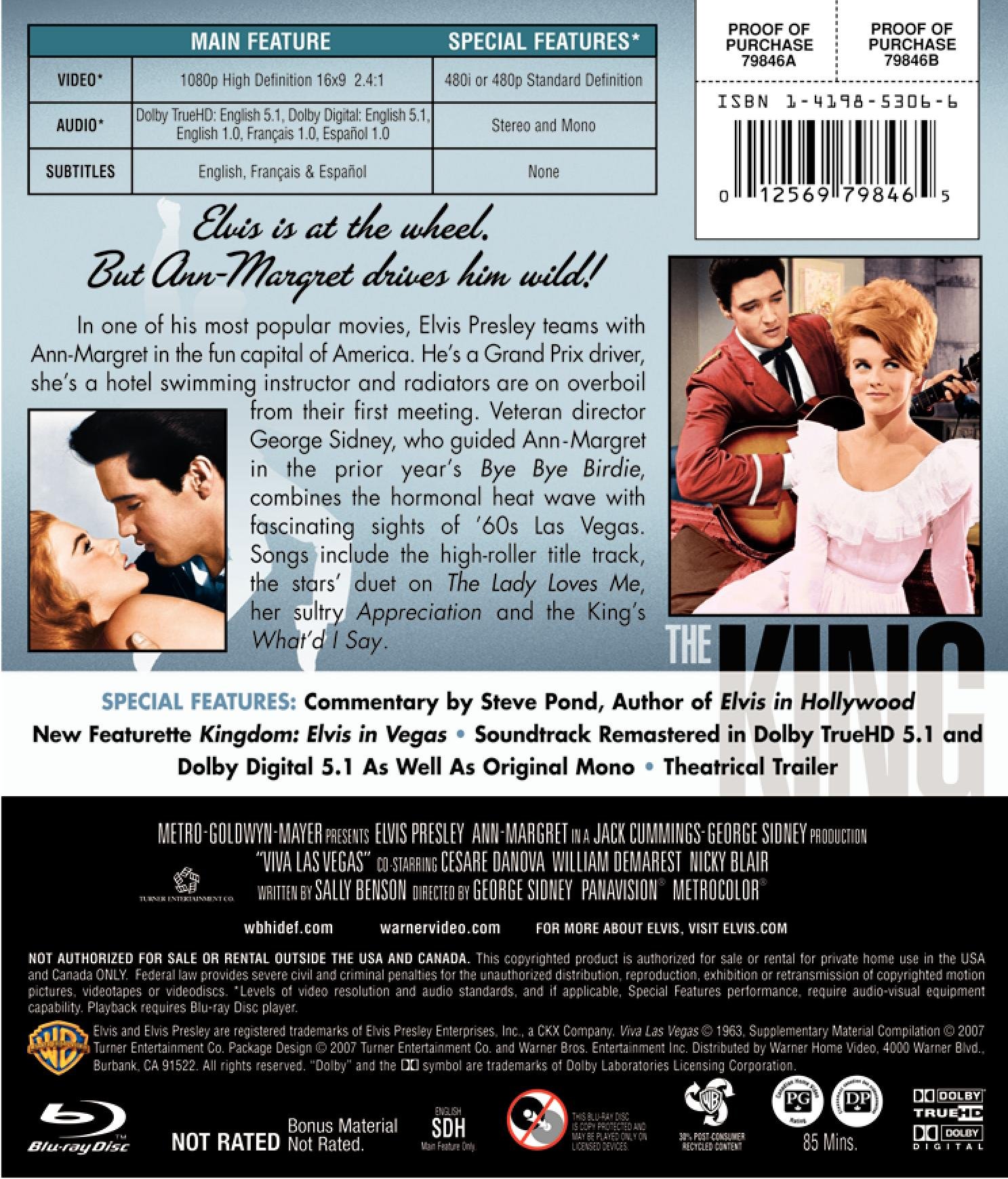 Viva Las Vegas [Blu-ray]