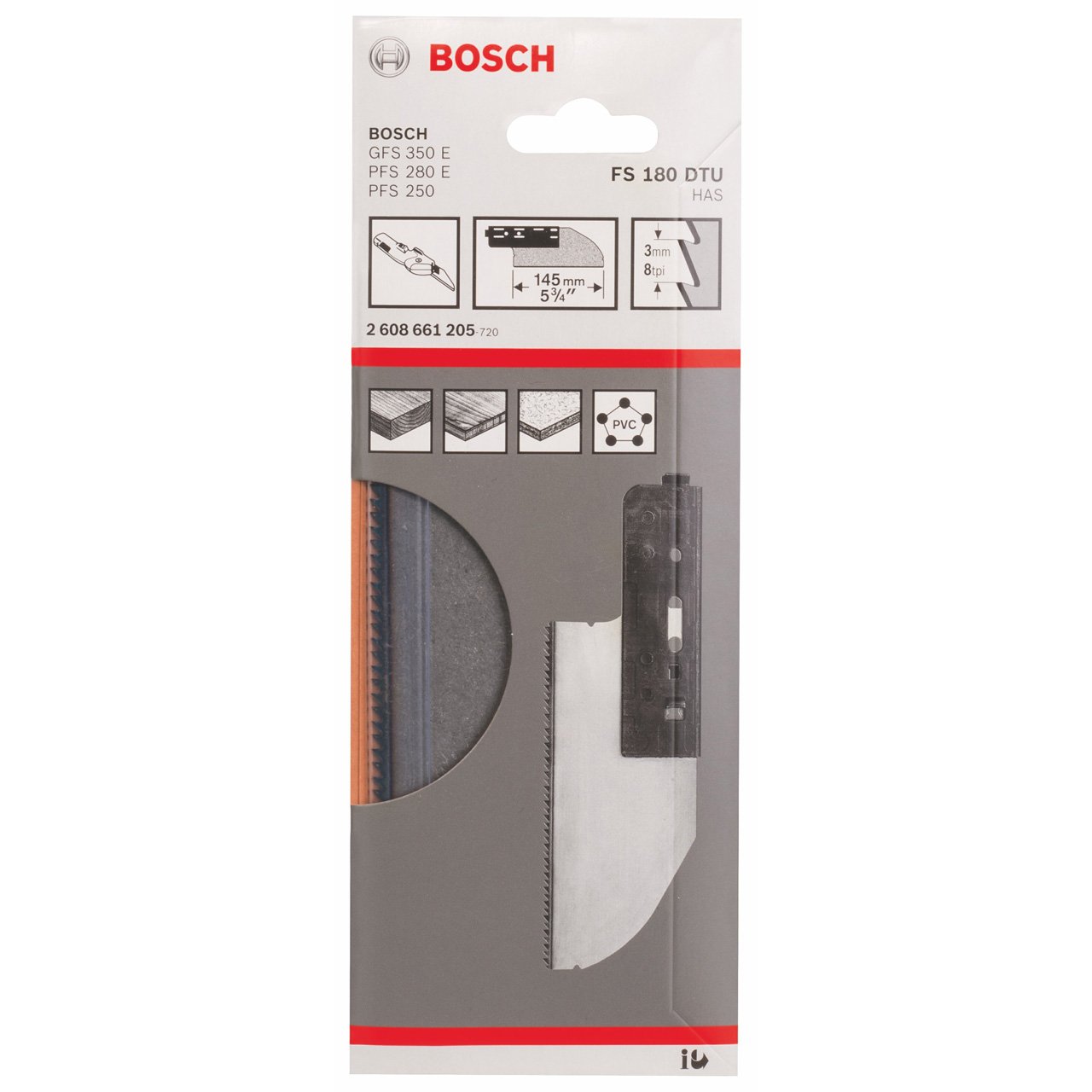 Bosch 2608661205 Saw Blade "Fs 180 Dtu"