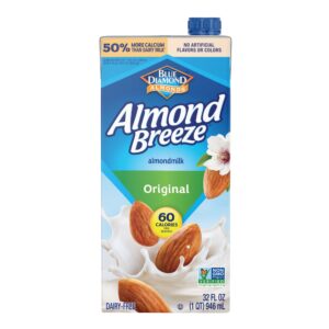 blue diamond, almond milk original, 32 fl oz