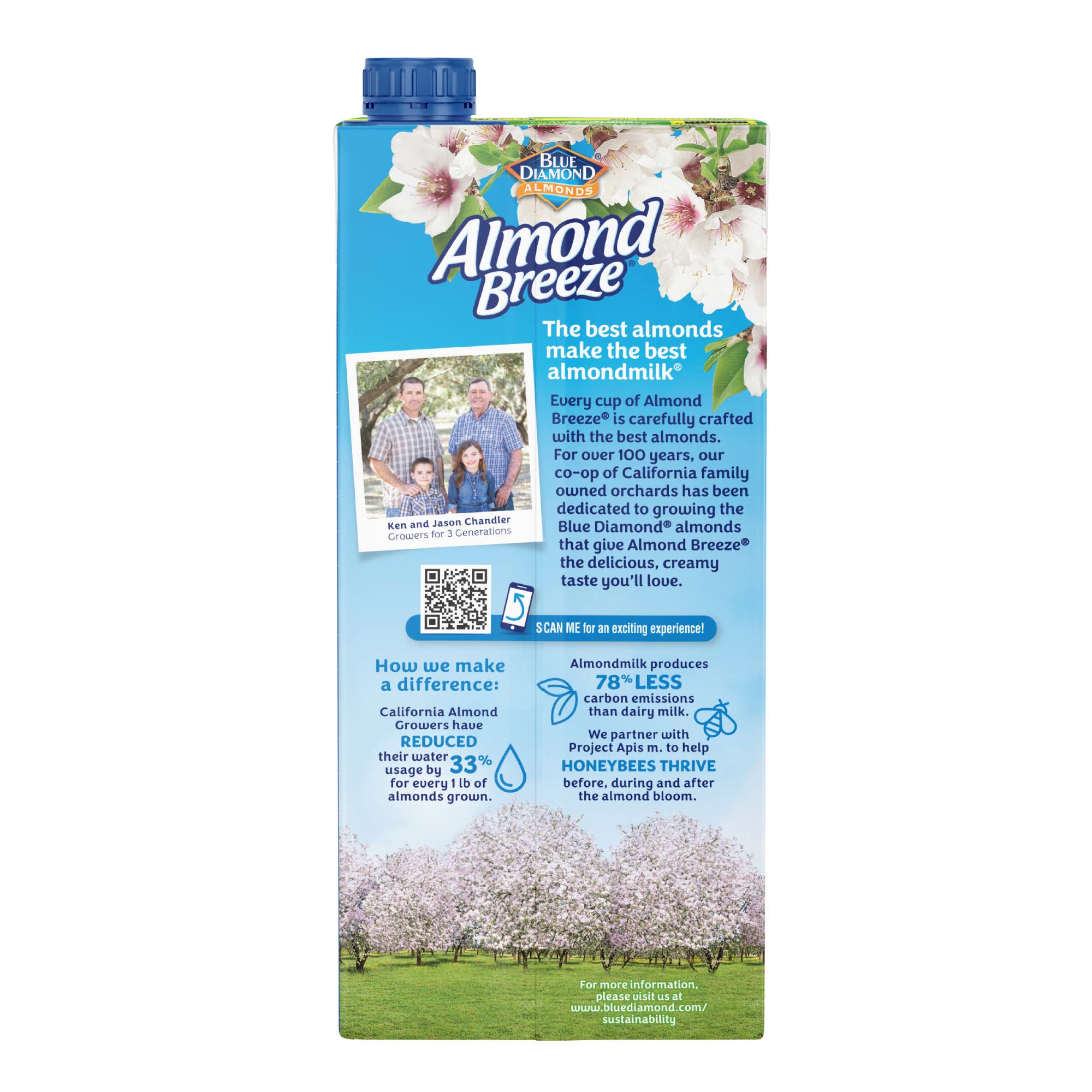 Blue Diamond, Almond Milk Original, 32 Fl Oz