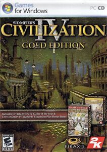 sid meier's civilization iv: gold edition - pc