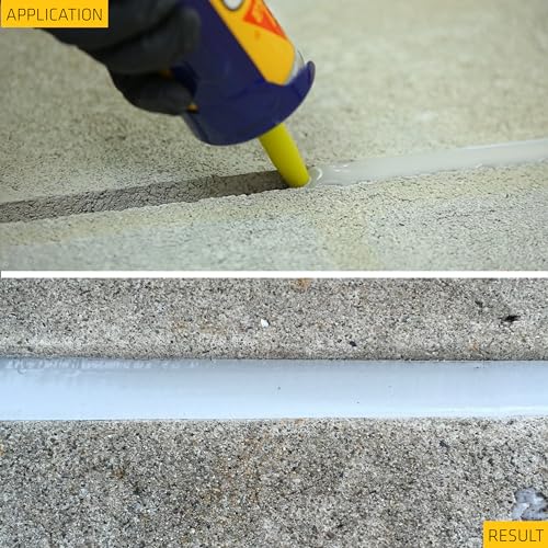 Sikaflex Self Leveling Sealant, Gray, polyurethane with an accelerated curing capacity for sealing horizontal expansion joints in concrete, 29 fl. oz Cartridge