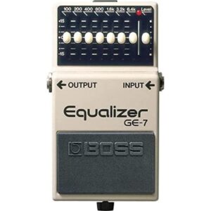 boss ge-7 7-band eq pedal