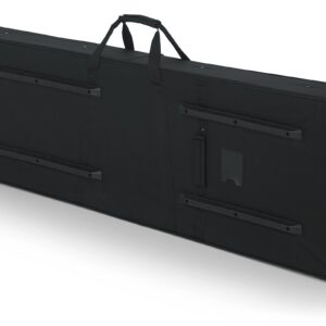 Gator Cases Lightweight Rolling Keyboard Case for 88 Note Keyboards and Electric Pianos (GK-88)