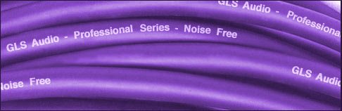 GLS Audio 6ft Patch Cable Cords - 1/4" TRS to 1/4" TRS Color Cables - 6' Balanced Snake Cord - 6 PACK