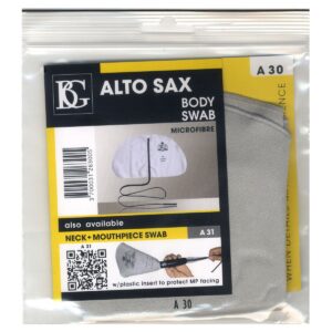 BG(0002698761) BG-A30 Instrument Swab for Alto Sax, Saxophone Cleaning and Care Product (A31)