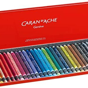 Caran d'Ache Classic Neocolor II Water-Soluble Pastels, 30 Colors