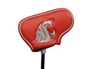 team golf ncaa washington state cougars golf blade putter cover golf club blade putter headcover, fits most blade putters, scotty cameron, taylormade, odyssey, titleist, ping, callaway