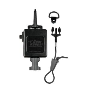 gear keeper - hammerhead industries gear keeper cb mic keeper retractable microphone holder rt3-4112 - features heavy-duty snap clip mount, adjustable mic lanyard and hardware mounting kit