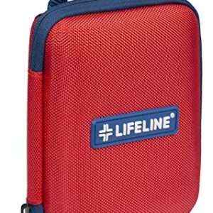 Lifeline 53 Piece First Aid Emergency Kit - Small and Compact Size - Ideal for camping, sporting events, hiking, cycling, car as well as home, school and office