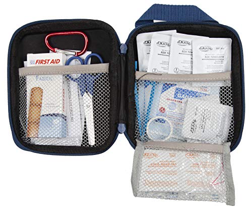 Lifeline 53 Piece First Aid Emergency Kit - Small and Compact Size - Ideal for camping, sporting events, hiking, cycling, car as well as home, school and office