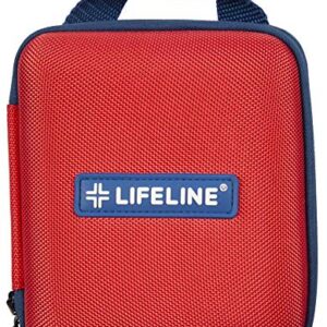 Lifeline 53 Piece First Aid Emergency Kit - Small and Compact Size - Ideal for camping, sporting events, hiking, cycling, car as well as home, school and office