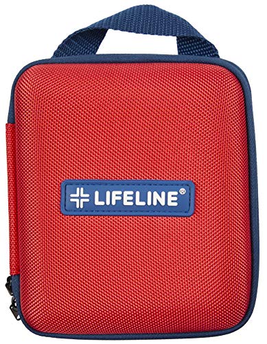 Lifeline 53 Piece First Aid Emergency Kit - Small and Compact Size - Ideal for camping, sporting events, hiking, cycling, car as well as home, school and office