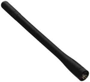 kenwood kra-26m vhf helical replacement antenna for two-way radios, oem accessory, 146-162 mhz frequency range, standard sma (f) connector, indoor-outdoor signal reception, water-dust resistant