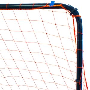 park & sun sports bungee-slip-net replacement nylon goal net: soccer/multi-sport goal, orange, 8' w x 6' h x 4' d