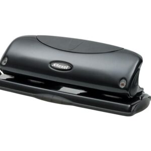 REXEL 4 Hole Punch Black P425 2100755