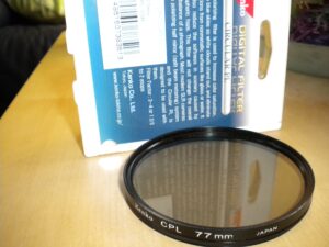 kenko e-series 77mm circular polarizer filter