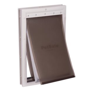 PetSafe Extreme Weather Energy Efficient Pet Door - 3 Flap System - for Large Dogs Up to 100 lb