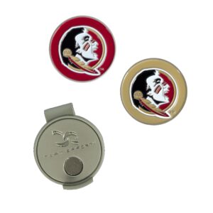 team effort florida state seminoles hat clip & 2 ball markers