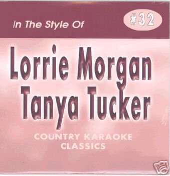 LORRIE MORGAN & TANYA TUCKER Country Karaoke Classics CDG Music CD