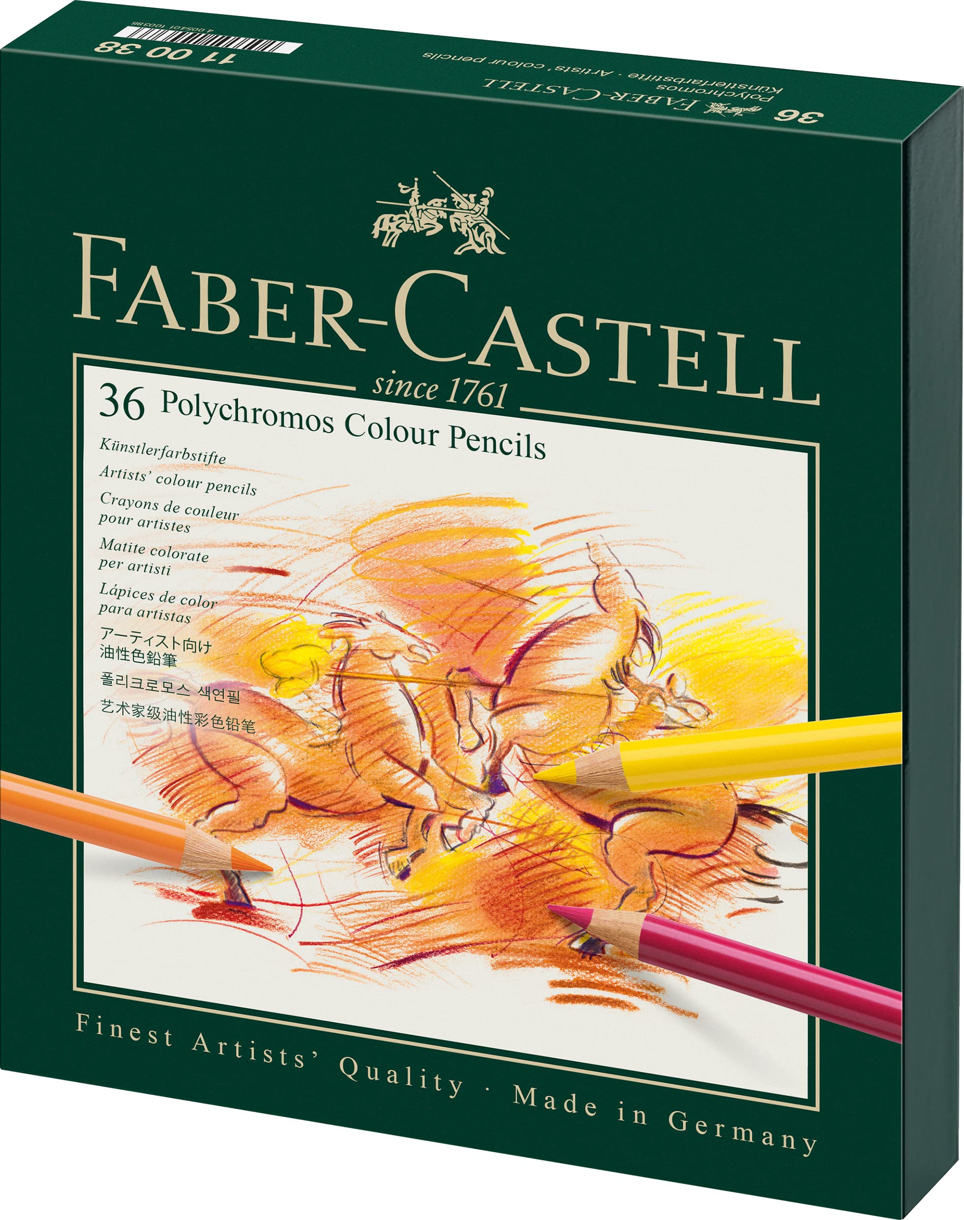 Faber-Castell Polychromos 36 Pencil Studio Set