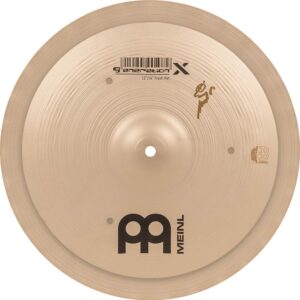 Meinl Cymbals GX-12/14TH Generation-X 12" and 14" Auxiliary Trash Hi-Hat Cymbal Pair (VIDEO),metallic