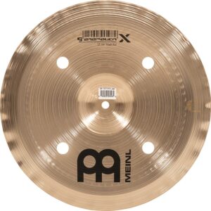 Meinl Cymbals GX-12/14TH Generation-X 12" and 14" Auxiliary Trash Hi-Hat Cymbal Pair (VIDEO),metallic