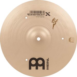 Meinl Cymbals GX-12/14TH Generation-X 12" and 14" Auxiliary Trash Hi-Hat Cymbal Pair (VIDEO),metallic