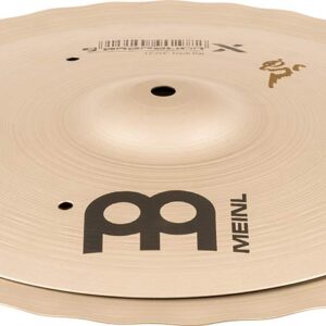 Meinl Cymbals GX-12/14TH Generation-X 12" and 14" Auxiliary Trash Hi-Hat Cymbal Pair (VIDEO),metallic