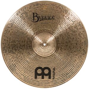 meinl cymbals byzance 22" dark spectrum ride, rodney holmes signature — made in turkey — hand hammered b20 bronze, 2-year warranty, b22sr