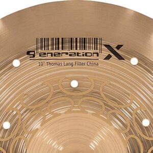 Meinl Cymbals GX-10FCH Generation-X 10-Inch Filter China Cymbal (VIDEO)