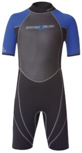 hyperflex wetsuits junior's access 2.5mm spring suit- surfing, windsurfing & wakeboarding, junior 10 , black/royal blue (xa620jb-44-10)