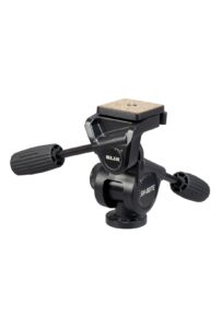 slik sh-807e 3-way pan/tilt head, black (618-807)