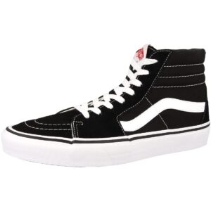 Vans SK8-Hi¿ Core Classics, Black/White, 10.5 Women / 9 Men M US