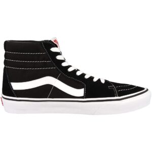 Vans SK8-Hi¿ Core Classics, Black/White, 10.5 Women / 9 Men M US