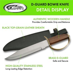 SZCO Supplies D Guard Bowie Knife