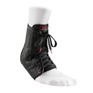 McDavid Ankle Brace with Lace-Up & Stays, Maximum Support, Comfortable Compression & Breathable Design