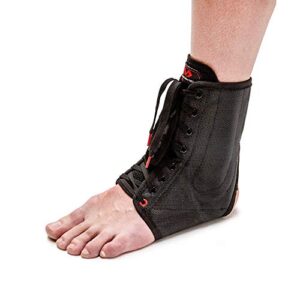 McDavid Ankle Brace with Lace-Up & Stays, Maximum Support, Comfortable Compression & Breathable Design