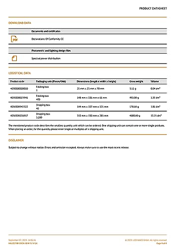 Osram Northstar AV P-VIP 150/1.0 P22 Bare Lamp Replacement