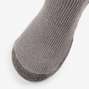 Thorlos Unisex KX Thick Padded Hiking Crew Socks, Pewter, Medium