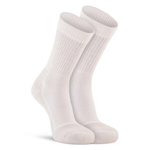 Fox River Men's Wick Dry® Athletic Crew - 2-Pk, White, Medium