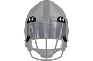 under armour youth football helmet visor, clear