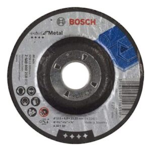 bosch professional 2608600218 expert for metal grinding disc with depressed centre, multicolour