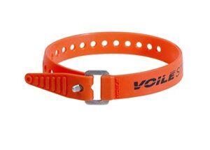 voile straps - 15" aluminum buckle orange