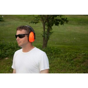 Stens 751-666 Ear Muff, NRR 25 Orange